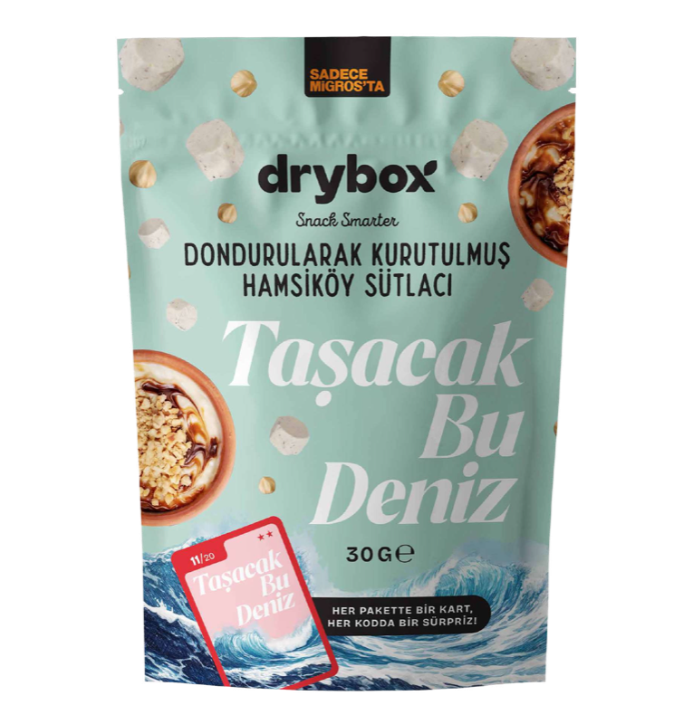 Dondurularak Kurutulmuş Hamsiköy Sütlacı
